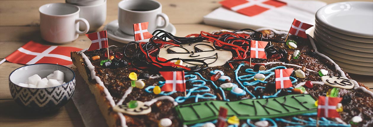 brunsviger kagemand/kagedame til fødselsdag